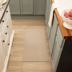 20" X 40" Low Profile Charmed Manor Patterned Polyurethane Kitchen Mat With Foam Rubber Backing - Threshold™ -WarmWhisper Store GUEST 2f495e94 6c9c 4e31 8350 58fea6e6b824