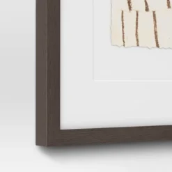 16" X 20" 2pk Random Stripes Framed Under Glass - Threshold™ -WarmWhisper Store GUEST 31831035 c13c 4911 b31e f4604a24b5a2