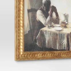 20" X 16" The Thankful Poor By Henry Ossawa Tanner Vintage Framed Wall Cotton Canvas Gold - Threshold™ -WarmWhisper Store GUEST 323db025 289f 490e 9753 d74ddd454148