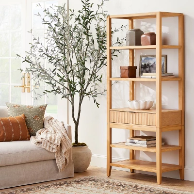 72" Thousand Oaks Bookcase - Threshold™ designed with Studio McGee 72" Thousand Oaks Bookcase - Threshold™ Designed With Studio McGee -WarmWhisper Store GUEST 3537aa5f 3f23 40d8 9c11 520dd821b62e