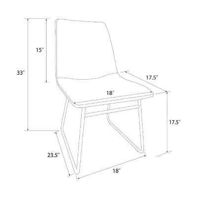 Bowden Faux Leather Dining Chairs - Threshold™ Bowden Faux Leather Dining Chairs - Threshold™ -WarmWhisper Store GUEST 402796ed a678 4317 a352 cfe74c11f761