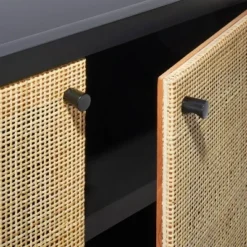 Springville 2 Door Decorative Storage Cabinet Black - Threshold™ Designed With Studio McGee -WarmWhisper Store GUEST 40fb5958 27f3 4139 b087 356c723121e0