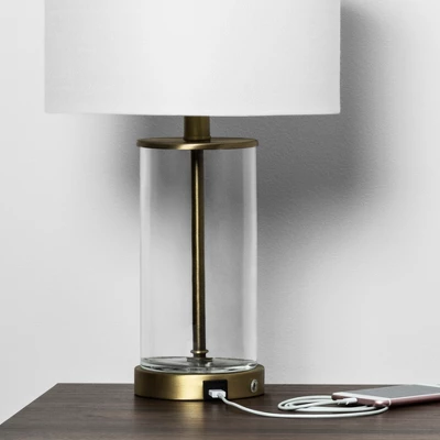 Fillable Accent with USB Table Lamp Brass - Threshold Fillable Accent With USB Table Lamp Brass - Threshold -WarmWhisper Store GUEST 4230aee3 786a 4bde a46a 8ba460f4ad48