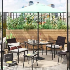 Round Braided Outdoor Rug - Threshold™