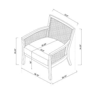 Laconia Caned Accent Chair Beige - Threshold™ Laconia Caned Accent Chair Beige - Threshold™ -WarmWhisper Store GUEST 42d58842 be56 4bf4 b041 79bd4ed50b40