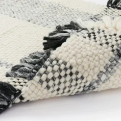 Laurelhurst Indoor/Outdoor Plaid Rug Black/White - Threshold™ Designed With Studio McGee 2 Laurelhurst Indoor/Outdoor Plaid Rug Black/White - Threshold™ Designed With Studio McGee -WarmWhisper Store GUEST 47457b71 5c9b 42df 87fc 530893609812