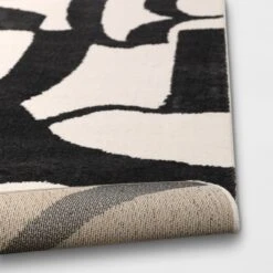 Abstract Inkblot Rug Black/White - Threshold™ 2 Abstract Inkblot Rug Black/White - Threshold™ -WarmWhisper Store GUEST 4794689c 040b 444b b960 d50b9ba49a0e