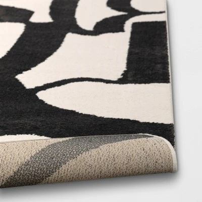 Abstract Inkblot Rug Black/White - Threshold™ Abstract Inkblot Rug Black/White - Threshold™ -WarmWhisper Store GUEST 4794689c 040b 444b b960 d50b9ba49a0e