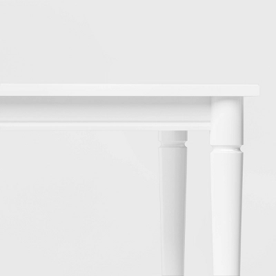 72" Cambridge Farmhouse Fully Painted Turned Leg Rectangular Dining Table White - Threshold™ 72" Cambridge Farmhouse Fully Painted Turned Leg Rectangular Dining Table White - Threshold™ -WarmWhisper Store GUEST 49e593b1 6ab9 440a be2f 8e2eaccaf10d