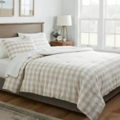 Yarn-Dyed Gingham Comforter & Sham Set - Threshold™