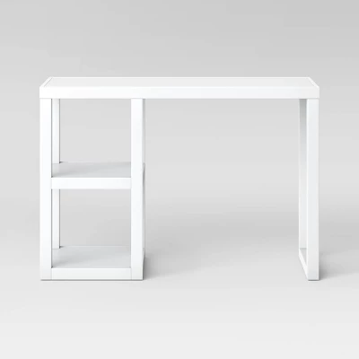 Carson Wood Writing Desk with Storage White - Threshold™ Carson Wood Writing Desk With Storage White - Threshold™ -WarmWhisper Store GUEST 4c0e91b8 5bfa 49e7 82b5 8faf7ee0e251