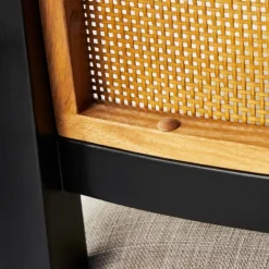 Oak Park Cane Dining Chair Black - Threshold™ Designed With Studio McGee -WarmWhisper Store GUEST 4ca1798d 6731 4e02 845c cc860fdce5f8