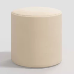 Round Thalia Ottoman In Velvet - Skyline Furniture 10 Round Thalia Ottoman In Velvet - Skyline Furniture -WarmWhisper Store GUEST 4d424e89 4119 4084 b5cd 54d6f45bf5cf