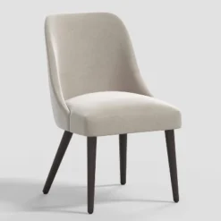 Geller Modern Dining Chair In Shiny Velvet Mystere - Threshold™ -WarmWhisper Store GUEST 4d9a37b4 7293 42b8 95d6 d16c12e3c341