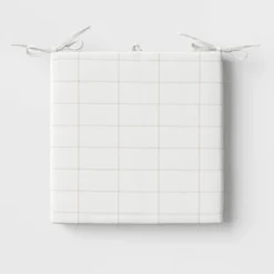 Woven Grid Outdoor Seat Cushion - Threshold™ -WarmWhisper Store GUEST 4dcef9c9 7378 48c3 b5b4 89c49dd2eaa9