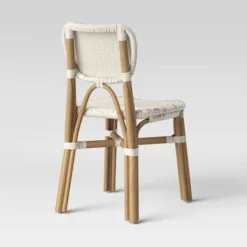 Canton Rattan And Woven Dining Chair White - Threshold™ -WarmWhisper Store GUEST 4e0bc578 eecb 4781 bfb1 202cab8926ad