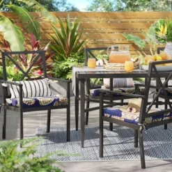 Prisma Diamond Square Outdoor Rug - Threshold™