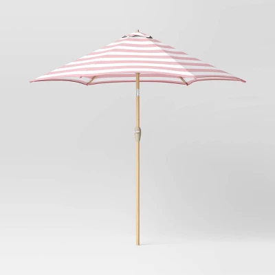 9'x9' Market Patio Umbrella - Light Wood Pole - Threshold™ 9'x9' Market Patio Umbrella - Light Wood Pole - Threshold™ -WarmWhisper Store GUEST 50dc901c 1c8f 4610 b488 8336b61f4046