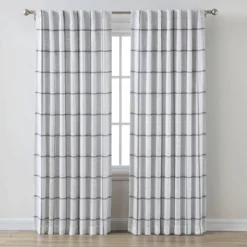 1pc Blackout Window Curtain Panel Gray - Threshold™ -WarmWhisper Store GUEST 5174e4b4 88ff 41ca 8383 1294a0e6bdc3
