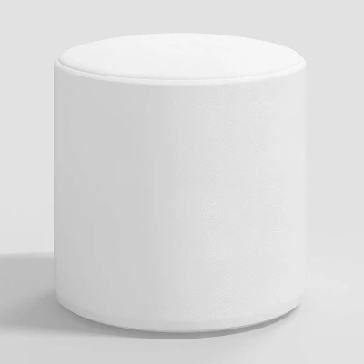 Round Thalia Ottoman in Velvet - Skyline Furniture Round Thalia Ottoman In Velvet - Skyline Furniture -WarmWhisper Store GUEST 54295d84 b891 455e 9beb 3ad5acd14e3a