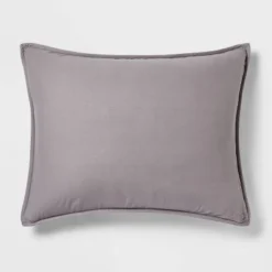 Washed Cotton Sateen Quilt Sham - Threshold™ -WarmWhisper Store GUEST 5438c878 92e4 4299 a170 29b8a2f3d473