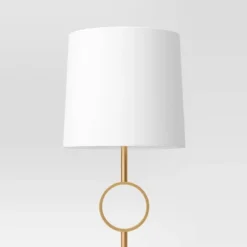 Metal Ring Floor Lamp Brass (Includes LED Light Bulb) - Threshold™ 2 Metal Ring Floor Lamp Brass (Includes LED Light Bulb) - Threshold™ -WarmWhisper Store GUEST 562caccf d902 40af 8c30 977005b51350