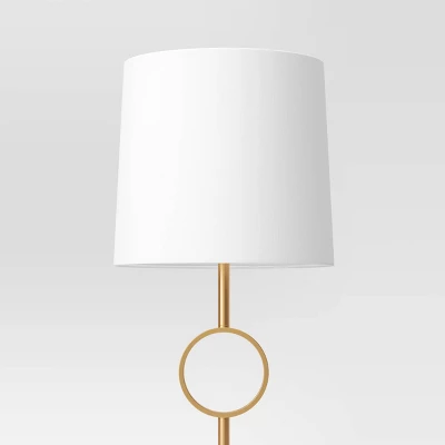 Metal Ring Floor Lamp Brass (Includes LED Light Bulb) - Threshold™ Metal Ring Floor Lamp Brass (Includes LED Light Bulb) - Threshold™ -WarmWhisper Store GUEST 562caccf d902 40af 8c30 977005b51350