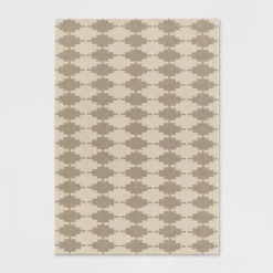 Step Diamonds Outdoor Rug Tan/Ivory - Threshold™ -WarmWhisper Store GUEST 56963546 a338 4b99 8053 4bd3ecbdd6a0