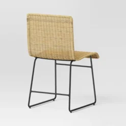 Chapin Modern Woven Dining Chair With Metal Legs Threshold - Threshold™ -WarmWhisper Store GUEST 58887258 ecd5 4bfd b779 69deaa04d1e0