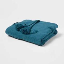 60"x80" Global Tufted Throw Blanket With Tassels - Threshold™ 4 60"x80" Global Tufted Throw Blanket With Tassels - Threshold™ -WarmWhisper Store GUEST 59eb25ff 94ed 4917 a472 1f3c2c9609a2