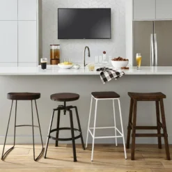 Lewiston Adjustable Swivel Barstool - Threshold™ -WarmWhisper Store GUEST 5c2ad5e6 21b1 408f b694 ea2408655584