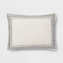 5pc Woven Diamond Stripe Comforter Set Cream/Black - Threshold™ -WarmWhisper Store GUEST 5d349a07 7c2d 4182 a95d 87ac7e7fc926