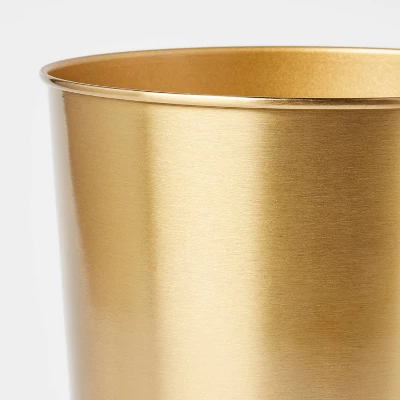 Antique Wastebasket Brass - Threshold™ Antique Wastebasket Brass - Threshold™ -WarmWhisper Store GUEST 5d50300a de0d 4cd7 b238 2750b8bd2724