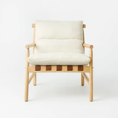 Holly Sling Back Accent Chair Cream/Natural - Threshold™ designed with Studio McGee Holly Sling Back Accent Chair Cream/Natural - Threshold™ Designed With Studio McGee -WarmWhisper Store GUEST 5e66aad1 ce4b 46cf 9306 da2d2652789b