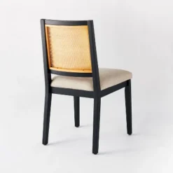 Oak Park Cane Dining Chair Black - Threshold™ Designed With Studio McGee -WarmWhisper Store GUEST 5e82c568 fb8a 478d 8bf8 4ffd28cbfd2a