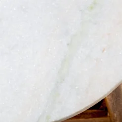 Lanham Marble Top Side Table Brown - Threshold™ -WarmWhisper Store GUEST 5ed009c0 0f0b 4e50 9b3c 2dced235f4f9