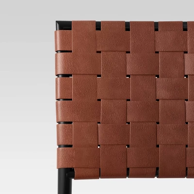 Wellfleet Woven Faux Leather Metal Base Counter Height Barstool - Threshold™ Wellfleet Woven Faux Leather Metal Base Counter Height Barstool - Threshold™ -WarmWhisper Store GUEST 600d4296 a27d 474b 916f d7e59a94ae23