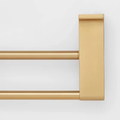 Double Modern Towel Bar - Threshold™ Double Modern Towel Bar - Threshold™ -WarmWhisper Store GUEST 615e06cf 4ff8 46a9 a9a8 500e2954f2c6