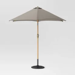 9'x9' Market Patio Umbrella - Light Wood Pole - Threshold™ 18 9'x9' Market Patio Umbrella - Light Wood Pole - Threshold™ -WarmWhisper Store GUEST 63fceac0 63ea 47a8 9bbc 8fa650bebfc2
