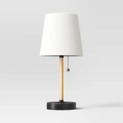 Mini Rattan Wrap Stick Table Lamp Black - Threshold™ -WarmWhisper Store GUEST 64872074 519f 4dc9 9c41 eaa5ffad99e8