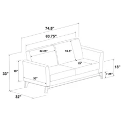 Middlefield Wood Base Sofa - Threshold™ -WarmWhisper Store GUEST 649c5856 6288 4bbb bed8 c0723d8359d6