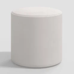 Round Thalia Ottoman In Velvet - Skyline Furniture 8 Round Thalia Ottoman In Velvet - Skyline Furniture -WarmWhisper Store GUEST 64a48b94 bdaa 4a7e 91bf 9e53cf158664