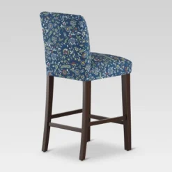 30" Parsons Barstool Bandana Blue Floral - Threshold™ -WarmWhisper Store GUEST 65ebe208 4ac4 432c 8429 f11eaa2f6dbf