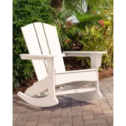 Shawboro POLYWOOD Patio Adirondack Rocking Chair - Threshold™ -WarmWhisper Store GUEST 66bbe575 8f96 43d9 911b 764fc0f1f20b