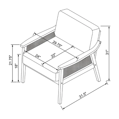 Westbury Cane Lounge Armchair Beige - Threshold™ Westbury Cane Lounge Armchair Beige - Threshold™ -WarmWhisper Store GUEST 670f5171 f111 45d4 9304 c584b692719e