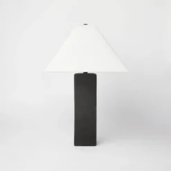 Square Table Lamp With Tapered Shade Black - Threshold™ Designed With Studio McGee -WarmWhisper Store GUEST 67720aad 1e4a 473b bcc8 0dbf1c5e0298