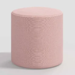 Round Thalia Ottoman Linen - Skyline Furniture -WarmWhisper Store GUEST 6933fc99 849d 43e4 9e89 2002b0e10086