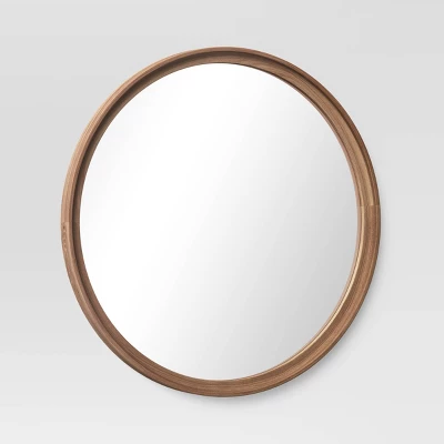 26" Classic Wood Round Mirror Natural - Threshold™ 26" Classic Wood Round Mirror Natural - Threshold™ -WarmWhisper Store GUEST 6e0d23aa 47c9 4a7c 827b 4d4a7ea57f24