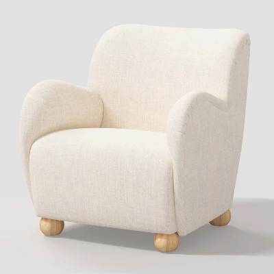 Rumi Armchair in Linen - Threshold™ Rumi Armchair In Linen - Threshold™ -WarmWhisper Store GUEST 6e9b7f67 3112 4402 b650 c9e54cf35c57