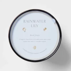 Colored Vase Glass With Dustcover Rainwater Lily Candle Gray - Threshold™ 3 Colored Vase Glass With Dustcover Rainwater Lily Candle Gray - Threshold™ -WarmWhisper Store GUEST 6efd91a6 961e 4e90 a80c c65ad3c57740